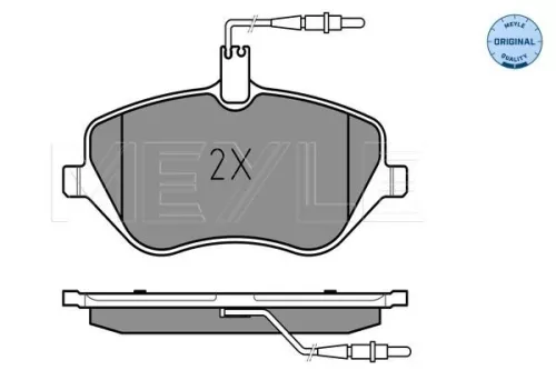 MEYLE Brake Pad Set, disc brake (025 241 3317/W)