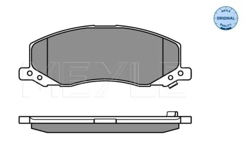 MEYLE Brake Pad Set, disc brake (025 244 1817/W)