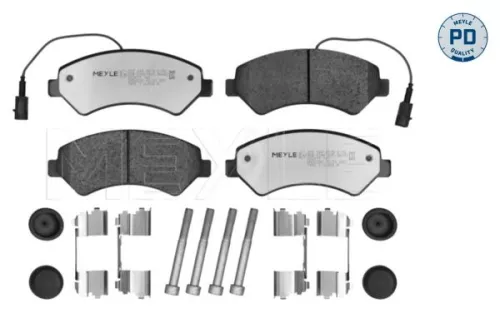 MEYLE Brake Pad Set, disc brake (025 244 6619-2/PD)