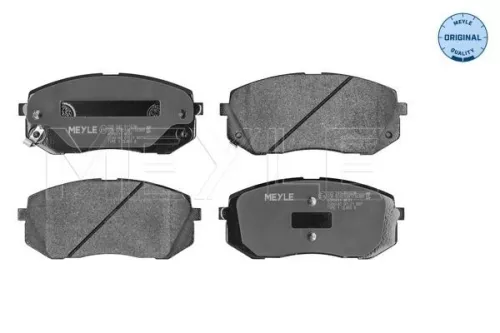 MEYLE Brake Pad Set, disc brake (025 245 0116/W)