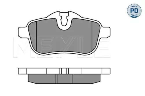 MEYLE Brake Pad Set, disc brake (025 245 5918/PD)
