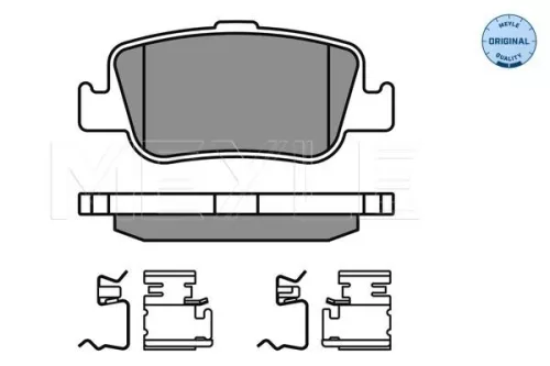 MEYLE Brake Pad Set, disc brake (025 246 6415/W)