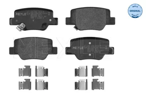 MEYLE Brake Pad Set, disc brake (025 249 2616/W)