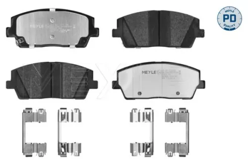 MEYLE Brake Pad Set, disc brake (025 261 5717/PD)