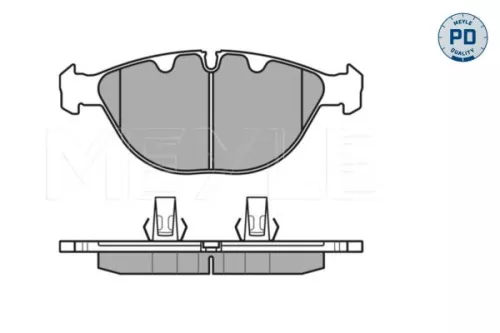 MEYLE Brake Pad Set, disc brake (025 234 4821/PD)