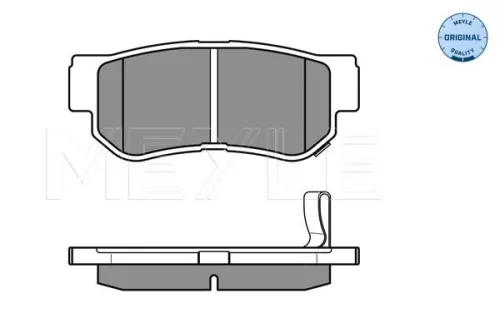 MEYLE Brake Pad Set, disc brake (025 235 4314/W)