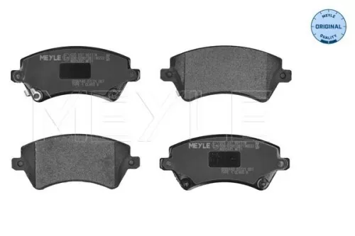 MEYLE Brake Pad Set, disc brake (025 237 6617/W)