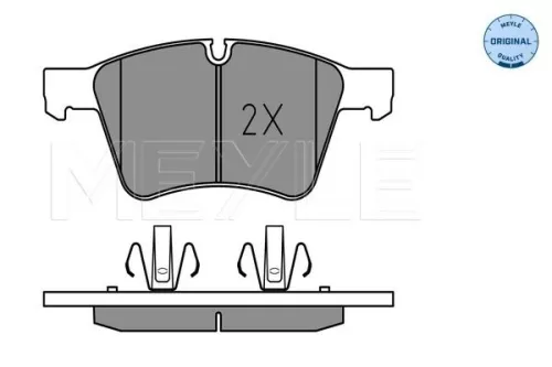 MEYLE Brake Pad Set, disc brake (025 241 5120)