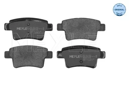 MEYLE Brake Pad Set, disc brake (025 245 4016)