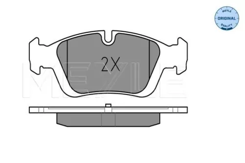 MEYLE MEYLE (025 232 8717) Front MEYLE Brake Pad Set 