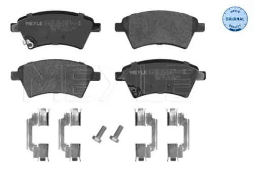 MEYLE Brake Pad Set, disc brake (025 243 9116/W)