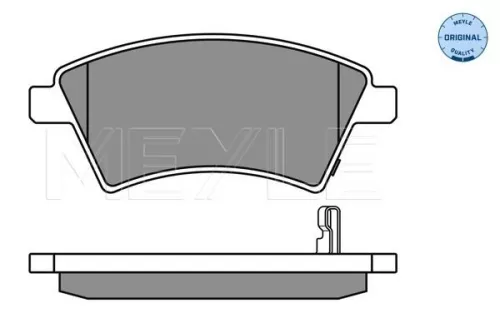 MEYLE Brake Pad Set, disc brake (025 243 9116/W)