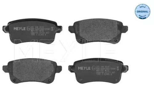 MEYLE Brake Pad Set, disc brake (025 248 2016)