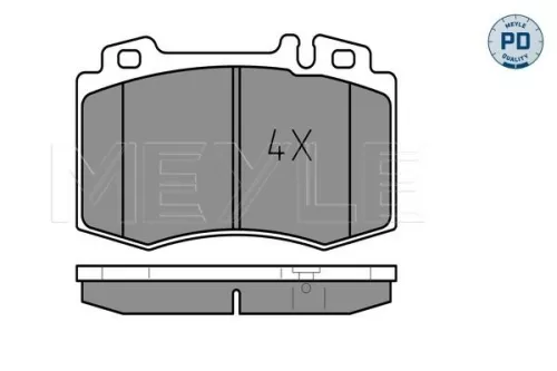 MEYLE Brake Pad Set, disc brake (025 237 4517/PD)