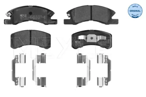 MEYLE Brake Pad Set, disc brake (025 242 2914/W)