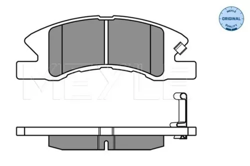 MEYLE Brake Pad Set, disc brake (025 242 2914/W)