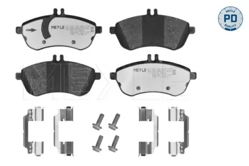 MEYLE Brake Pad Set, disc brake (025 243 0620-1/PD)