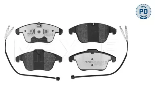 MEYLE Brake Pad Set, disc brake (025 243 3218/PD)