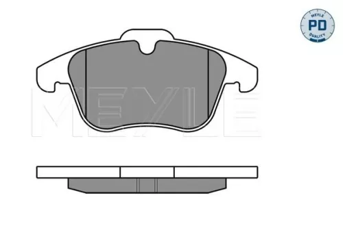 MEYLE Brake Pad Set, disc brake (025 243 3218/PD)