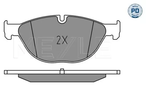 MEYLE MEYLE (025 250 4519/PD) Front MEYLE Brake Pad Set 