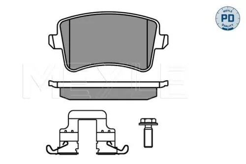 MEYLE MEYLE (025 246 0617-1/PD) Rear MEYLE Brake Pad Set 