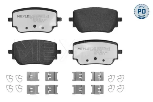MEYLE Brake Pad Set, disc brake (025 229 8718/PD)