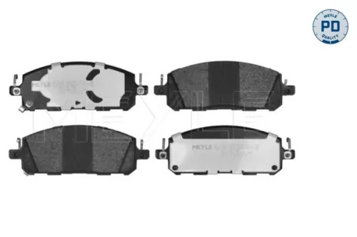 MEYLE Brake Pad Set, disc brake (025 268 4017/PD)