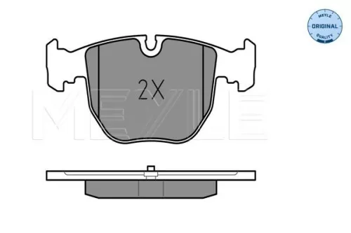 MEYLE Brake Pad Set, disc brake (025 214 8619)