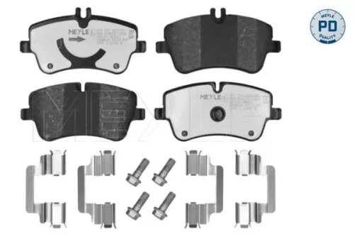 MEYLE Brake Pad Set, disc brake (025 231 4419/PD)