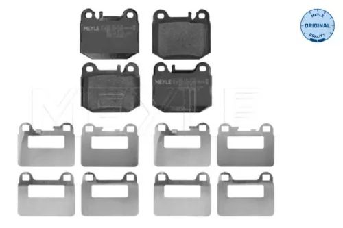 MEYLE Brake Pad Set, disc brake (025 231 5715)