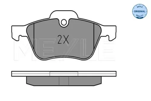 MEYLE Brake Pad Set, disc brake (025 232 8118)