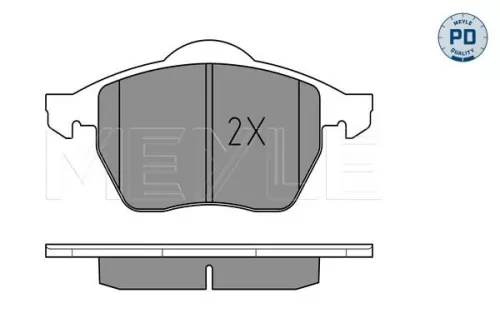 MEYLE Brake Pad Set, disc brake (025 233 9219/PD)