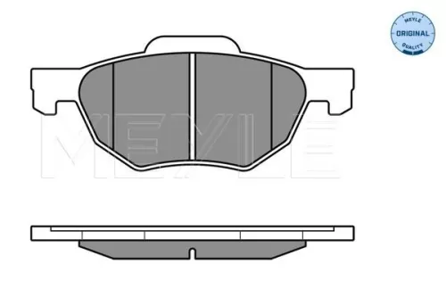MEYLE Brake Pad Set, disc brake (025 237 2017/W)
