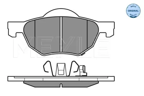 MEYLE Brake Pad Set, disc brake (025 237 2017/W)