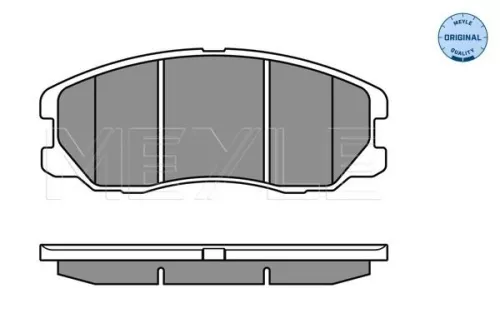 MEYLE Brake Pad Set, disc brake (025 245 1016/W)