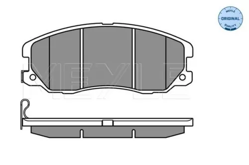 MEYLE Brake Pad Set, disc brake (025 245 1016/W)