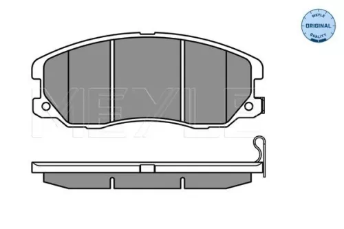 MEYLE Brake Pad Set, disc brake (025 245 1016/W)