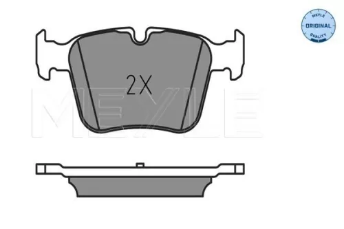 MEYLE Brake Pad Set, disc brake (025 253 5416)