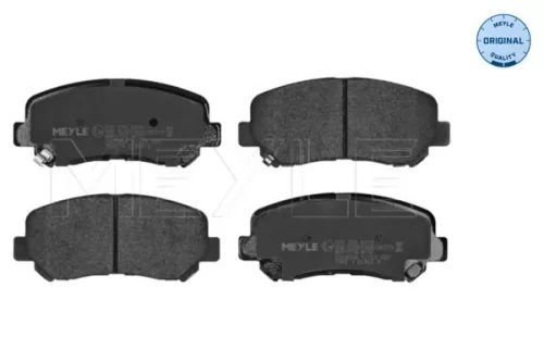 MEYLE Brake Pad Set, disc brake (025 255 6416)