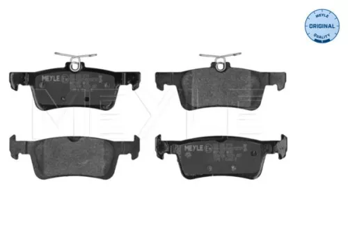 MEYLE Brake Pad Set, disc brake (025 228 0714)