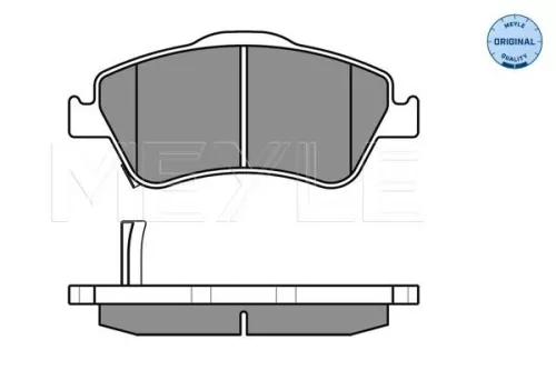 MEYLE Brake Pad Set, disc brake (025 241 2219/W)