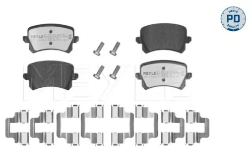 MEYLE Brake Pad Set, disc brake (025 244 8317/PD)