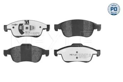 MEYLE Brake Pad Set, disc brake (025 249 1418/PD)