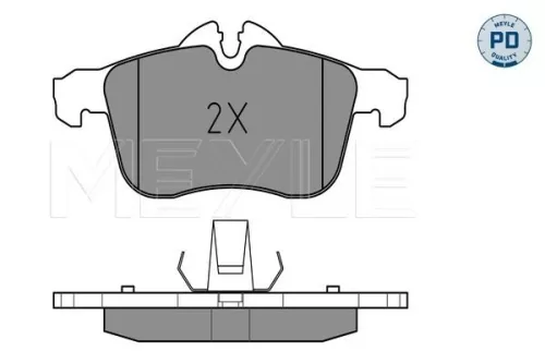MEYLE Brake Pad Set, disc brake (025 283 3219/PD)