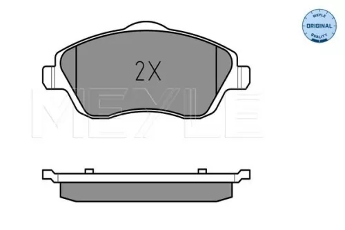 MEYLE Brake Pad Set, disc brake (025 232 2517)