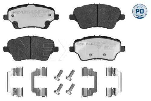 MEYLE Brake Pad Set, disc brake (025 251 3417/PD)