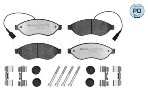 MEYLE Brake Pad Set, disc brake (025 244 6819-1/PD)