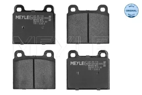 MEYLE MEYLE (025 200 1118) Front MEYLE Brake Pad Set 