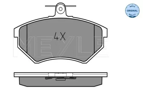MEYLE MEYLE (025 201 6816) Front MEYLE Brake Pad Set 
