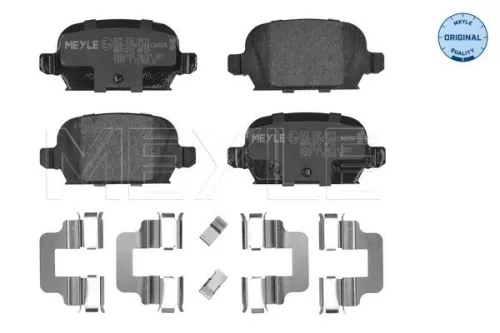MEYLE Brake Pad Set, disc brake (025 232 8414)